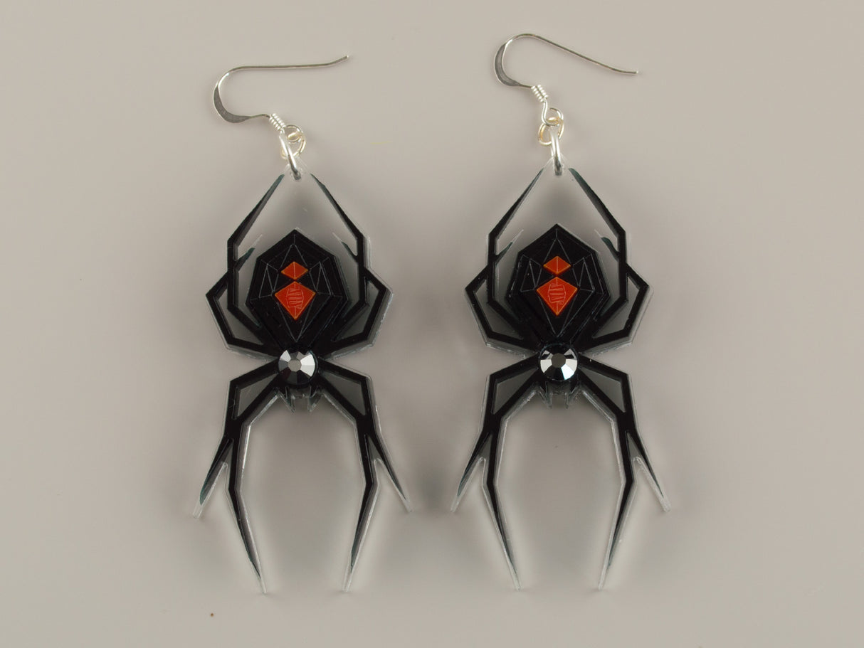 Black Widow Earrings