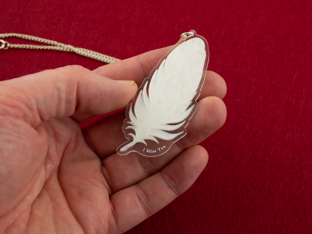 ‘I Miss You’ Pendant