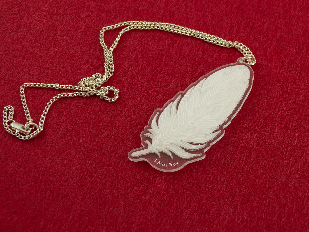 ‘I Miss You’ Pendant