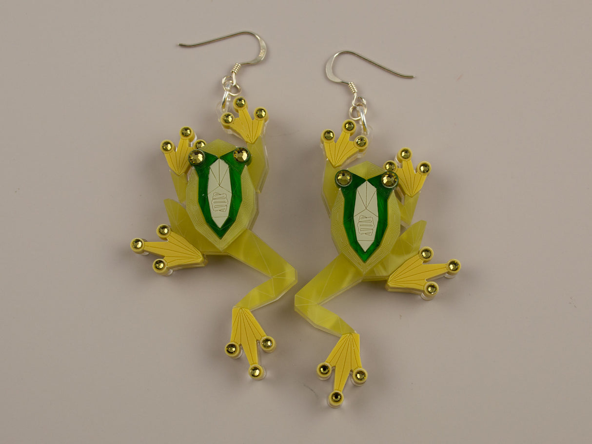 Tree Frog Earrings - Springer
