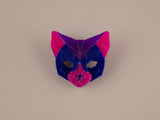 Black Cat Head Brooch - Nightcrawler