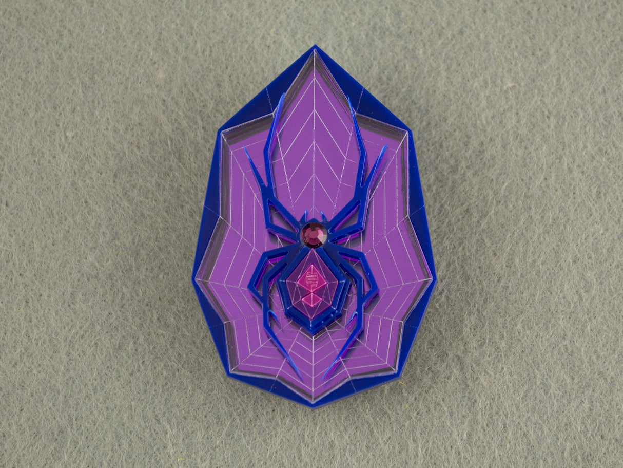 Black Widow Brooch - Nightcrawler