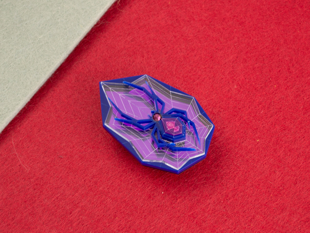 Black Widow Brooch - Nightcrawler