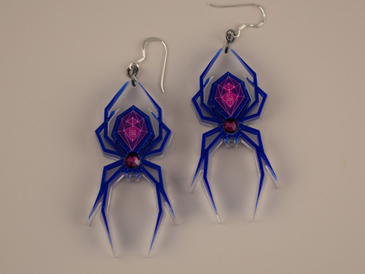 Black Widow Earrings - Nightcrawler