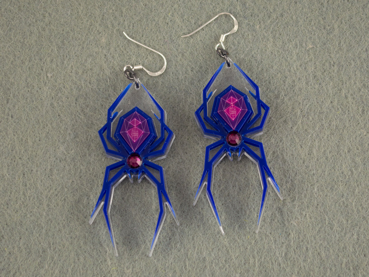 Black Widow Earrings - Nightcrawler