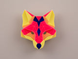 Fox Head Brooch - Comet