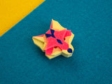 Fox Head Brooch - Comet