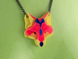 Fox Head Necklace - Comet