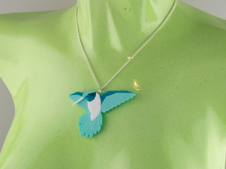 Hummingbird Pendant - Marina