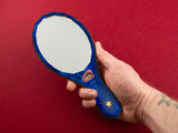 ‘I Miss You, I See You’ Hand Mirror - MIdnight Blue