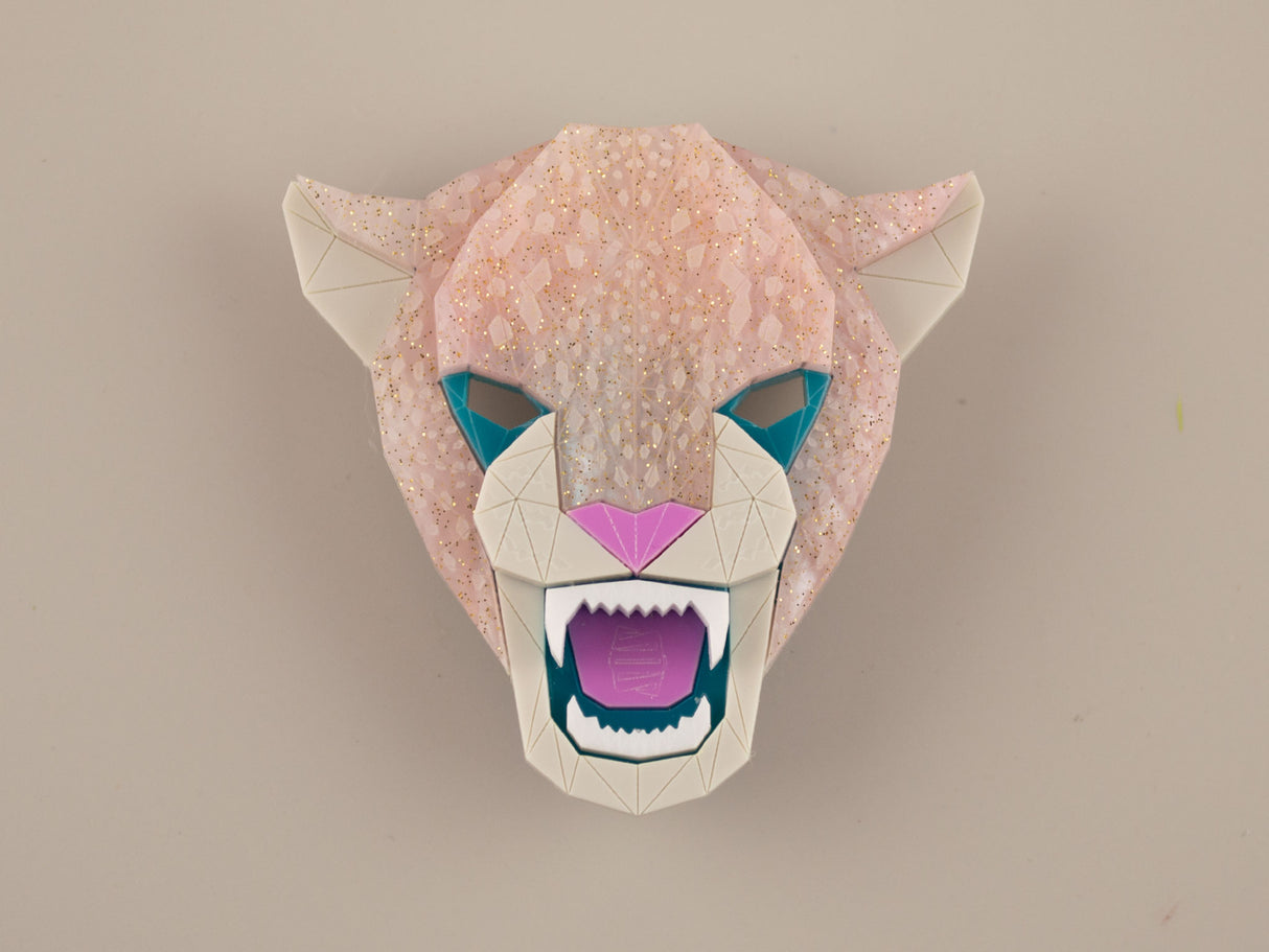 Jaguar Head Brooch - Miami Sound Machine