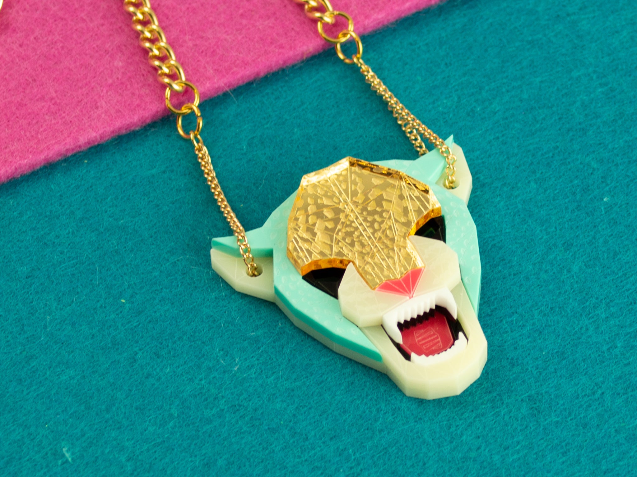 Jaguar deals head necklace