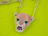 Jaguar Head Necklace - Miami Sound Machine