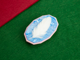 ‘I Miss You’ Brooch - Sky Blue