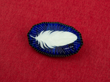 ‘I Miss You’ Brooch - Midnight Blue