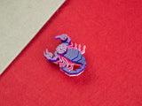 Scorpion Brooch - Nightcrawler