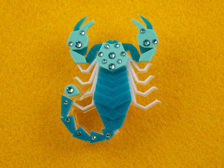 Scorpion Brooch - Marina