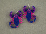 Scorpion Earrings - Nightcrawler