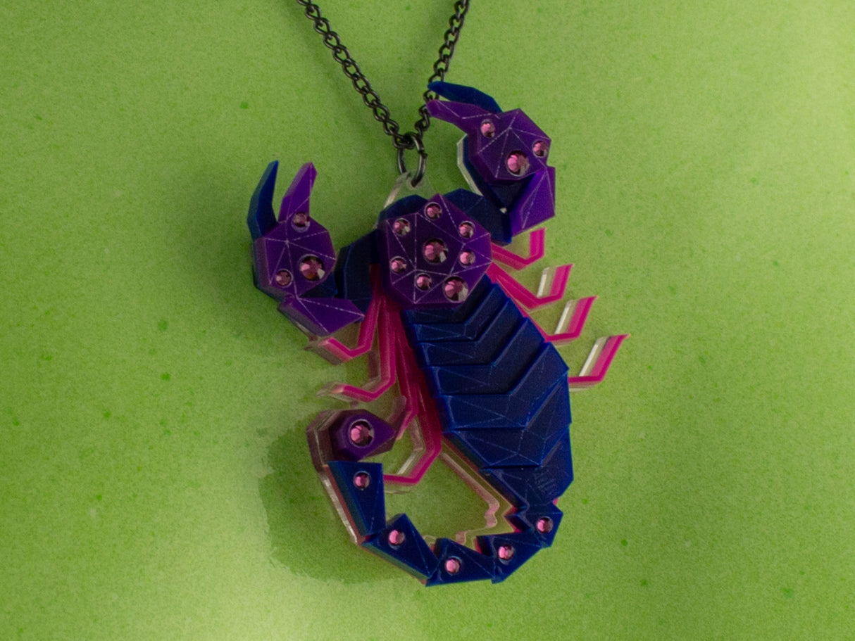 Scorpion Pendant - Nightcrawler