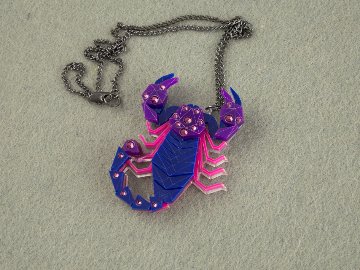 Scorpion Pendant - Nightcrawler