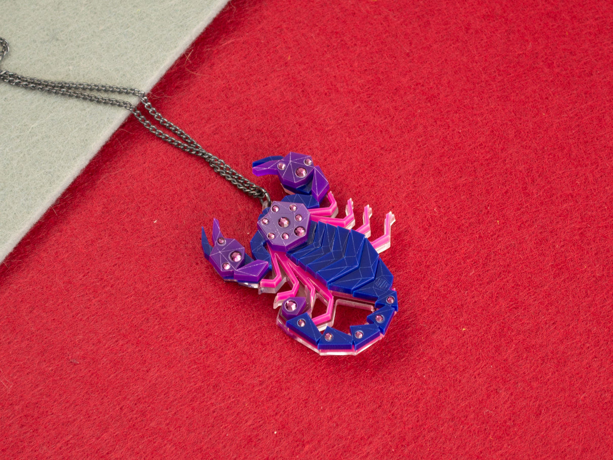 Scorpion Pendant - Nightcrawler
