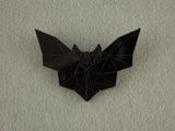 Vampire Bat Brooch - Black
