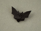 Vampire Bat Brooch - Black