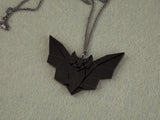 Vampire Bat Pendant - Black