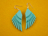 Swan Wing Earrings - Marina