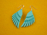 Swan Wing Earrings - Marina