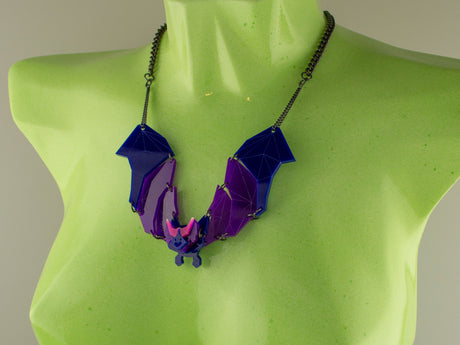 Vampire Bat Necklace - Night Crawler