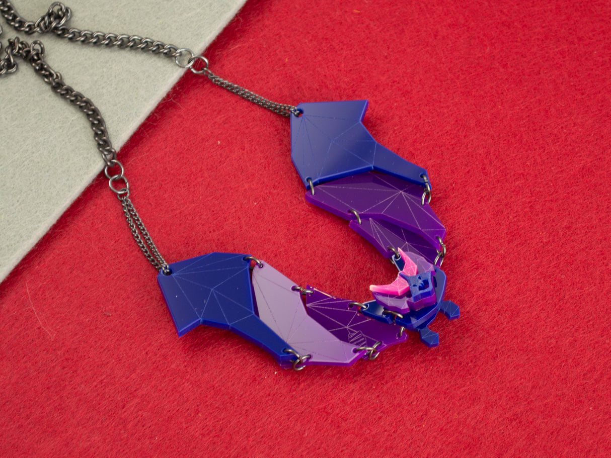 Vampire Bat Necklace - Night Crawler