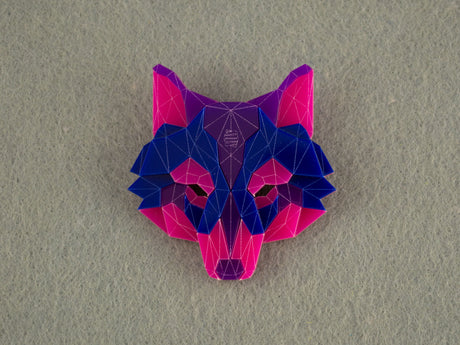 Wolf Head Brooch - Nightcrawler