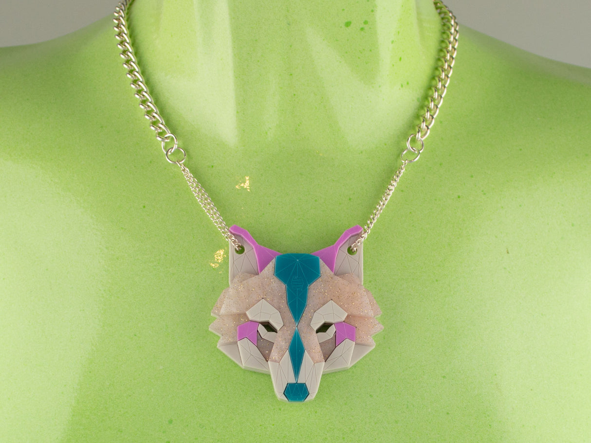 Wolf Head Necklace - MIami Sound Machine