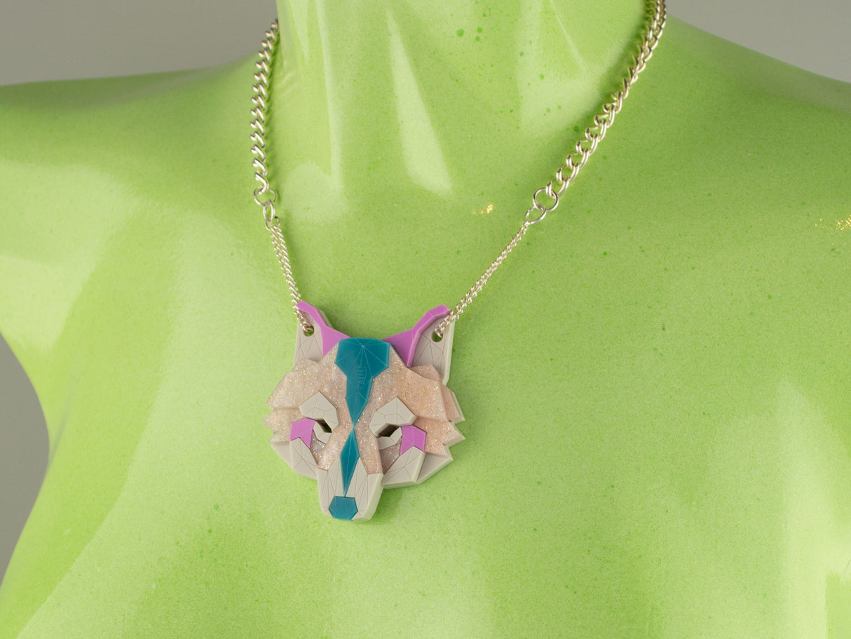 Wolf Head Necklace - MIami Sound Machine