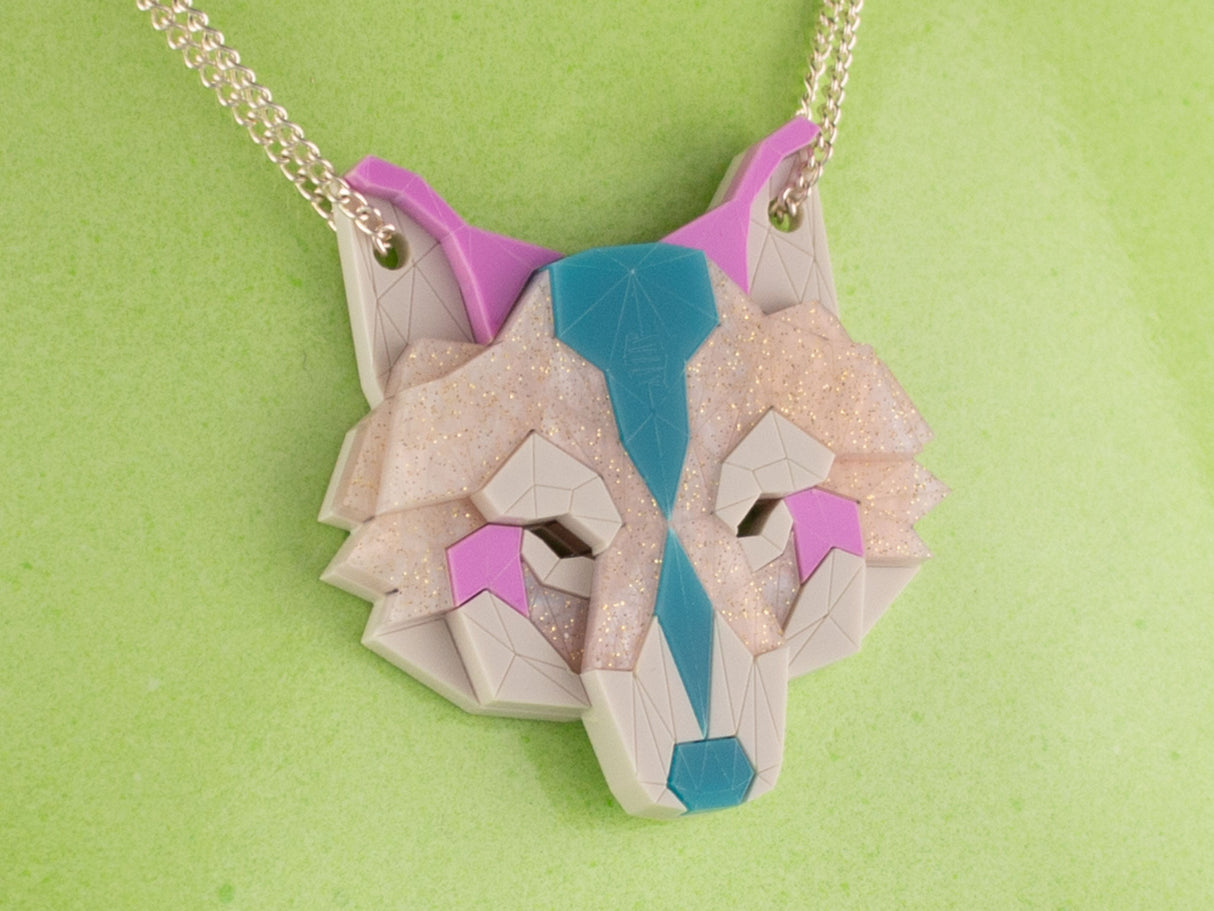 Wolf Head Necklace - MIami Sound Machine