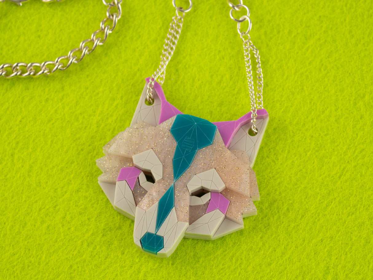 Wolf Head Necklace - MIami Sound Machine