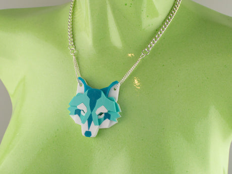Wolf Head Necklace - Marina