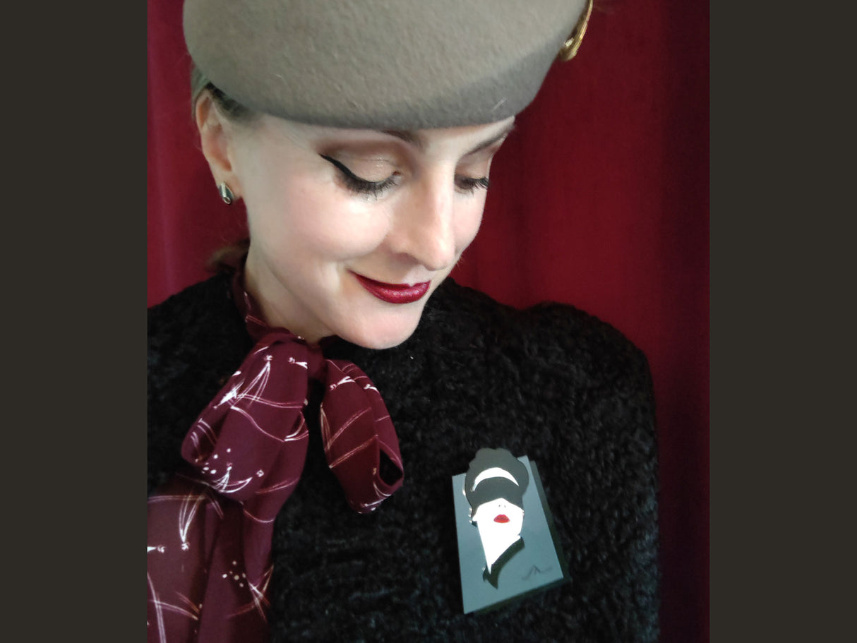 Anticipation Brooch