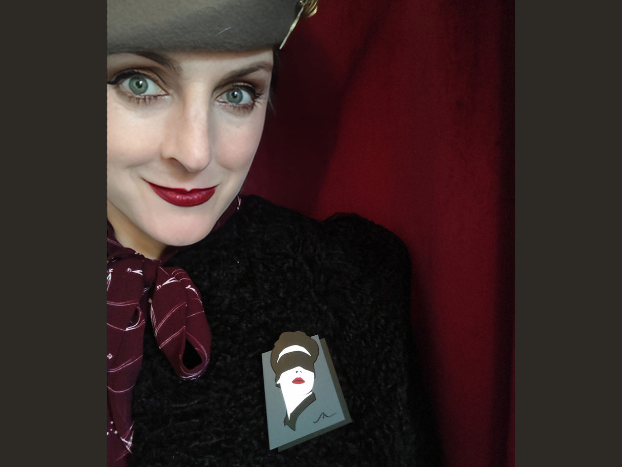 Anticipation Brooch