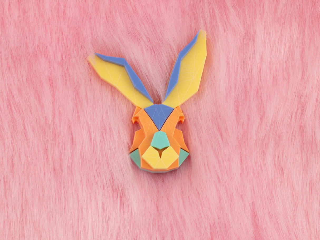 Bunny Brooch - Playtime