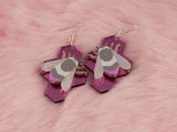Bumblebee & Hive Earrings - Lavender Kiss