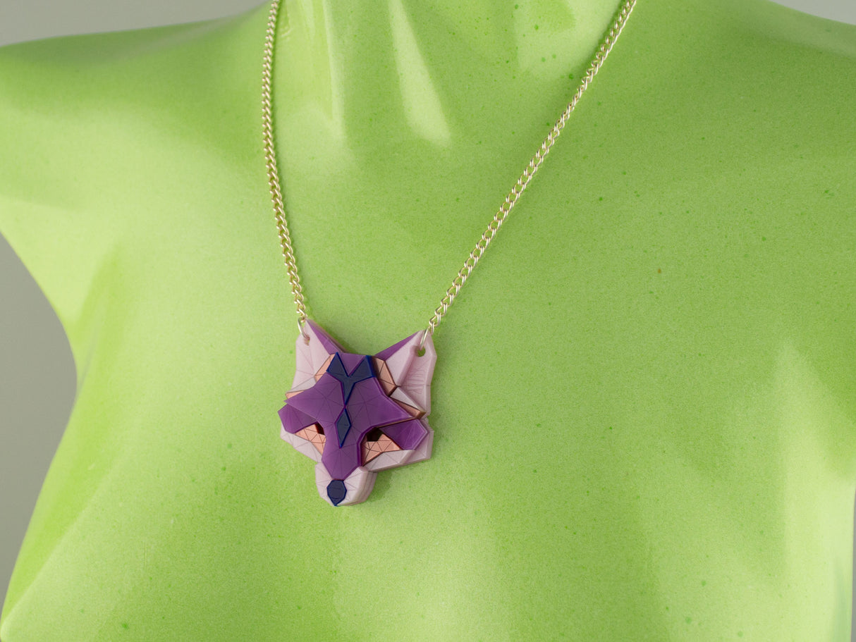 Fox Head Necklace - Euphoria