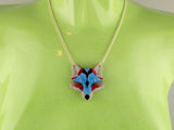 Fox Head Necklace - Regency