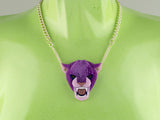 Jaguar Head Necklace - Euphoria