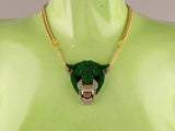 Jaguar Head Necklace - King Cobra