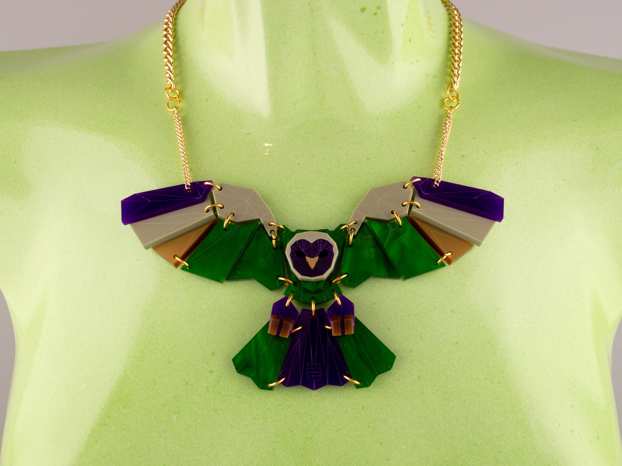 Owl Necklace - King Cobra