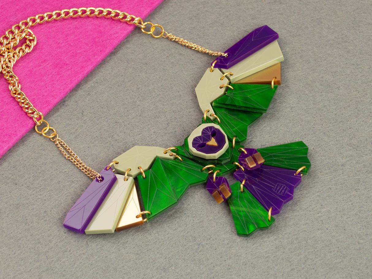 Owl Necklace - King Cobra