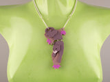 Panther Necklace - Lavender Kiss