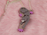 Panther Necklace - Lavender Kiss